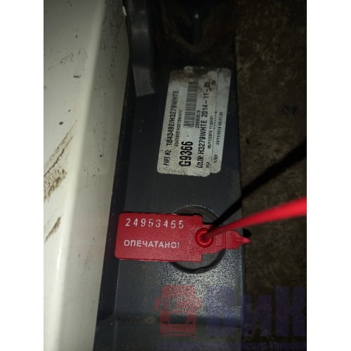 Продолжение кабины DAF 106 049232 в сборе с кронштейном LH (деф.) (455), 1843492-2