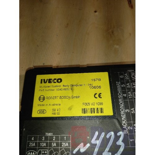 Блок управления бортовой сети (боди-компьютер) Iveco stralis 387632 (909), 504360323-3