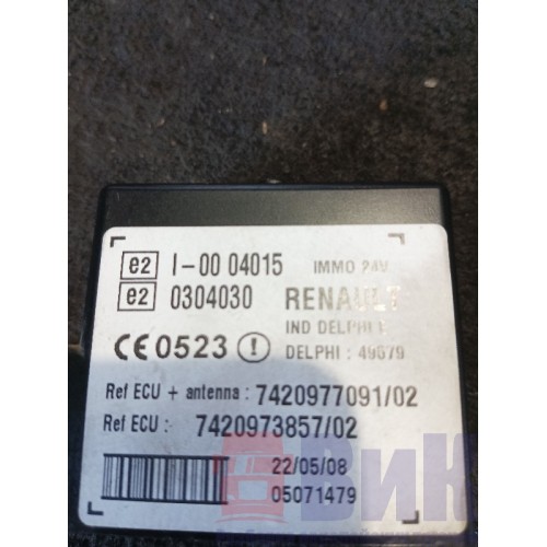 Блок иммобилайзера Renautl Pr 034932 (675) , 7420977091-4