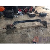 Балка передняя MAN TGX 061924 в сборе с цапфами (mega) (581)