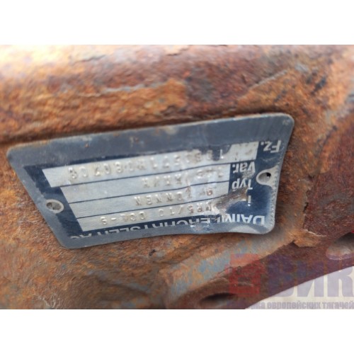 Ось полуприцепа Mercedes (голая) конус подш. (999), -5