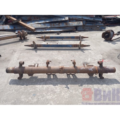 Ось полуприцепа SAF SNK 4218-11S (голая) блок подш. (973), 118496155-4