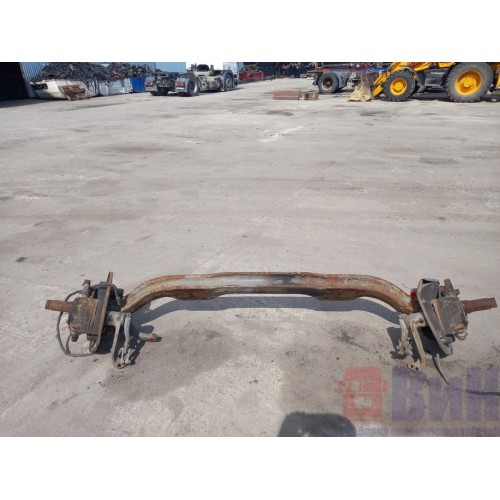 Балка передняя Volvo FH12 (конус подш./барабан.) в сборе с цапфами (974), -2