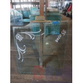 Стекло двери (основное) DAF 105/95 RH (858)