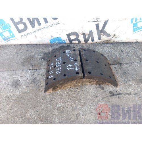 Колодка тормозная Volvo FH 12 285650 передняя 17см (бараб.торм) (217), 