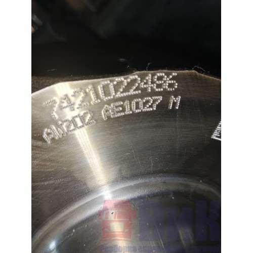 Коленчатый вал (коленвал) Renault DXI 11 под полировку (338), 7421022486-3