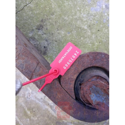 Полурессора полуприцепа l=104см,b=10см,h=15см дефект сайлентблока (969), -1