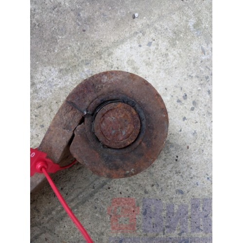 Полурессора полуприцепа BPW l=100см,b=10см,h=17см дефект сайлентблока (970), AW9539C05082-1