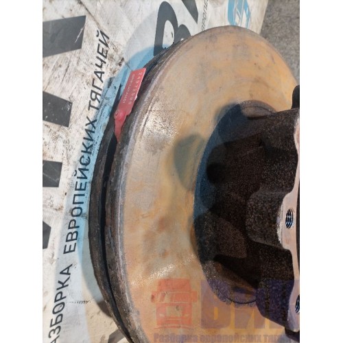 Диск тормозной Scania R 420 037773 передний (596), -3