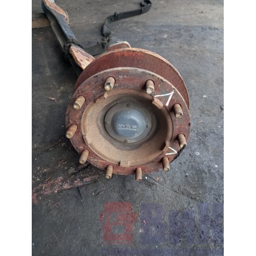 Балка передняя DAF 105 (блок подш.) со ступицей (287), 0962361-1