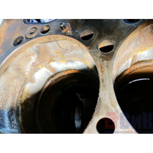 Блок цилиндров двигателя Scania HPI DC 12 P 380 023941 c деф. (001), 1720096-6