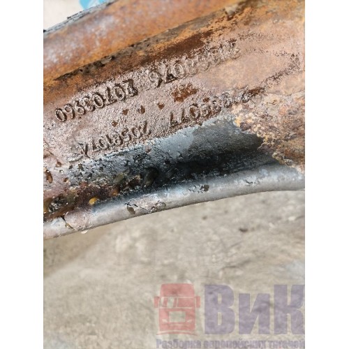 Балка передняя Volvo FH 13 103098 в сборе с цапфами d68 (595), 20703960-4