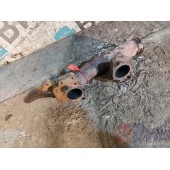 Коллектор выпускной Scania R400 915216 DC13 PDE боковая часть деф. (317)