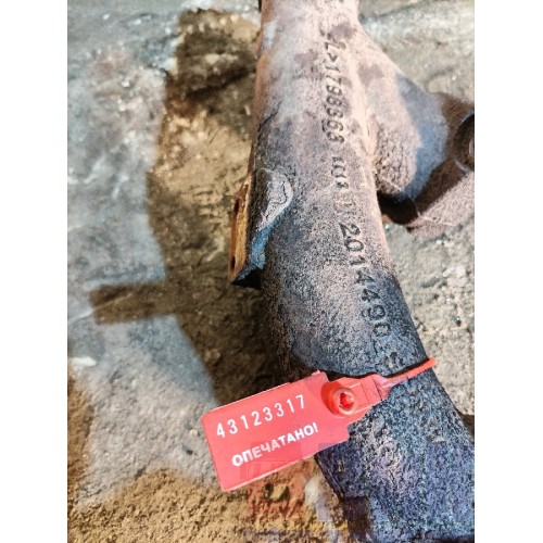 Коллектор выпускной Scania R400 915216 DC13 PDE боковая часть деф. (317), 1798363-2