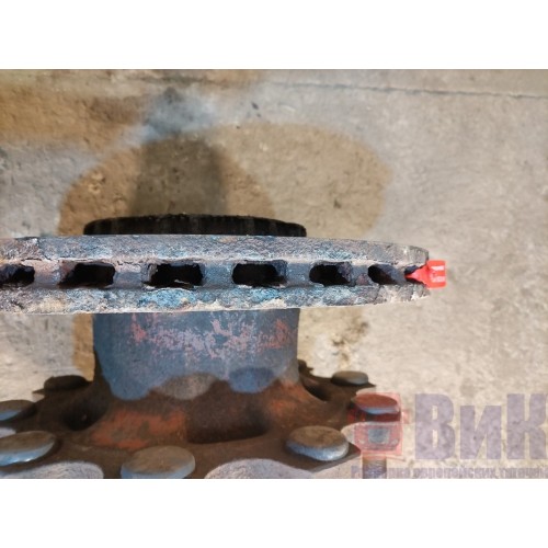 Ступица задняя DAF 105 961218 диск.торм./блок подш. (деф.) (142), -2