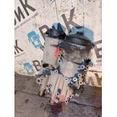 Корпус масляного фильтра MAN D2066 LF40 502729 в сборе с датчиком и топлообменником (376)