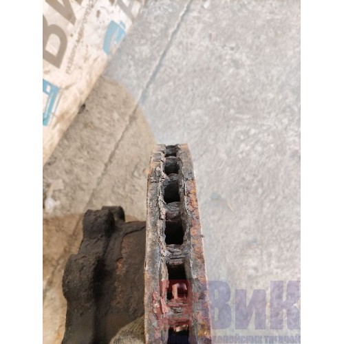 Диск тормозной Scania R440 335286 передний (127), -1