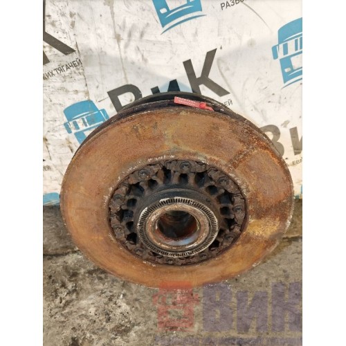 Ступица передняя DAF 106 066636 диск.торм./блок.подш. Диск с выработкой  (893), -4