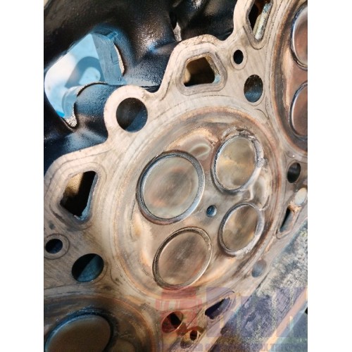 Головка блока цилиндров (ГБЦ) DAF 105 (резьба под топл.трубку М18) 012236 (569), -3