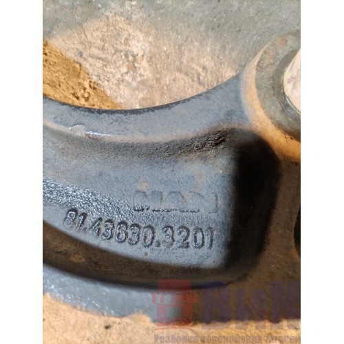 Кронштейн пневмоподушек MAN TGX 635933 LH (273), 81436303201-1