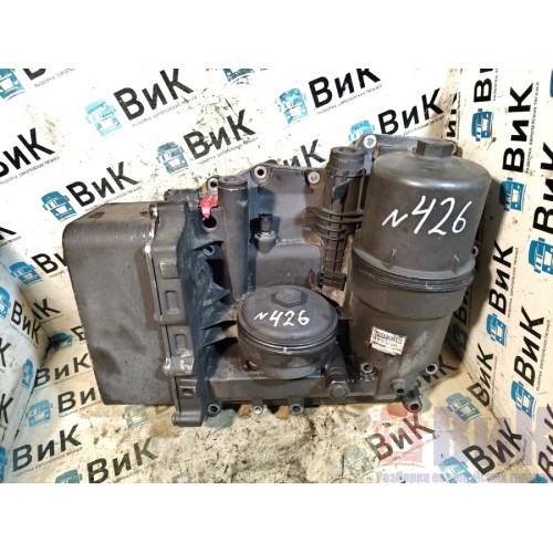 Корпус масляного фильтра DAF 106 049232 в сборе с теплообменником и датчиком (456), 1905846