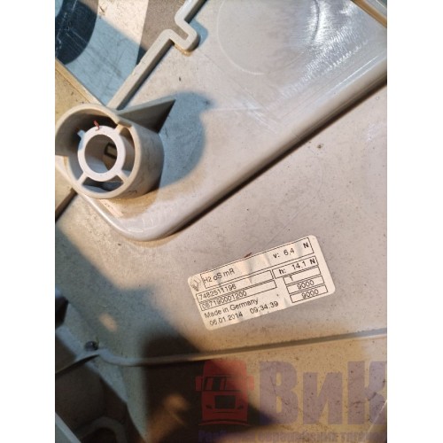 Накладка на люк Renault TS 001057 (096), 7482511196-3