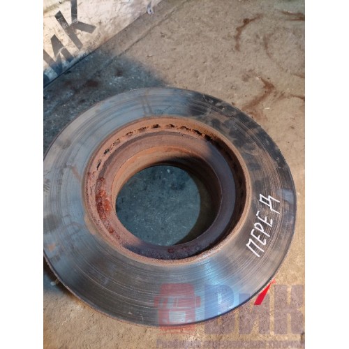 Диск тормозной Scania R440 088471 передний (с трещинами) (992), -1