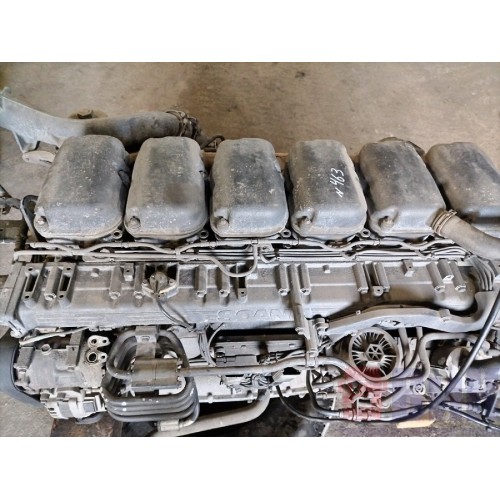 Двигатель в сборе Scania G400 DC13 PDE 313216 (без стартера, вискомуфты и комплекта сцепления) (782), -6