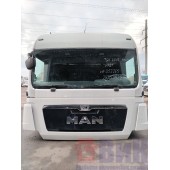 Кабина MAN TGX 2013г (в сборе без ЭБУ) 052265 широкая средняя (828)