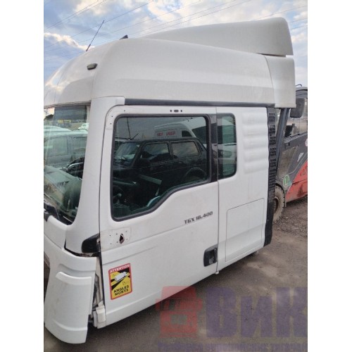 Кабина MAN TGX 2013г (в сборе без ЭБУ) 052265 широкая средняя (828), -6