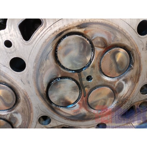 Головка блока цилиндров (ГБЦ) DAF 105 (резьба под топл.трубку М18) 015999 (526), -12