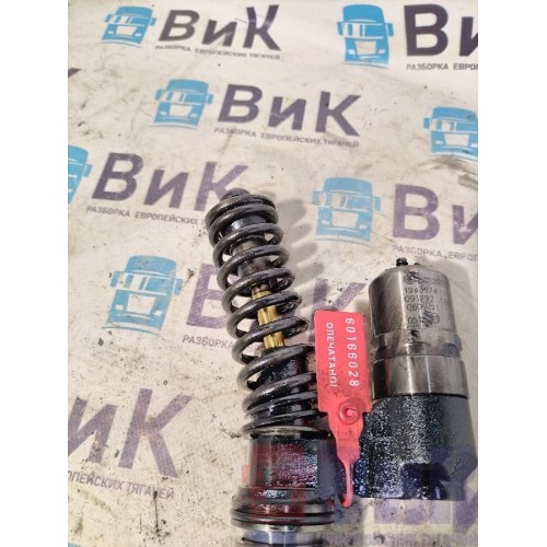 Форсунка топливная электрическая Scania G 400 DC13 PDE 084171 (деф. фиксатора пружины) (028), 1943974-3