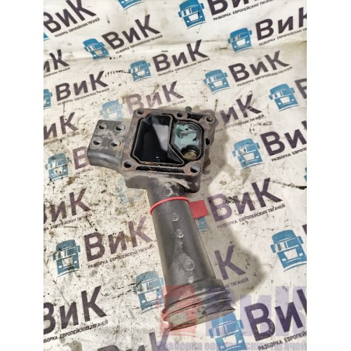 Патрубок термостата Volvo FM 666220 D13A не ориг. (076), -4