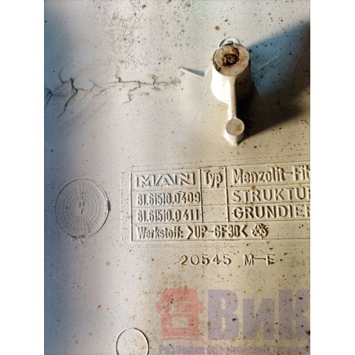 Продолжение кабины MAN TGX 581013 деф. LH (664), 81615100409-7