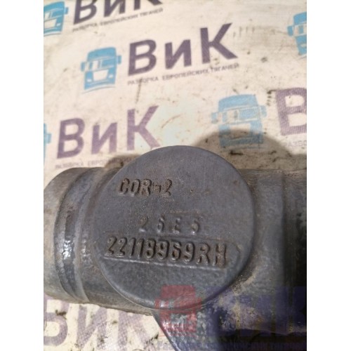 Кронштейн переднего амортизатора Renault T 002550 нижний RH (618), 22118969-2