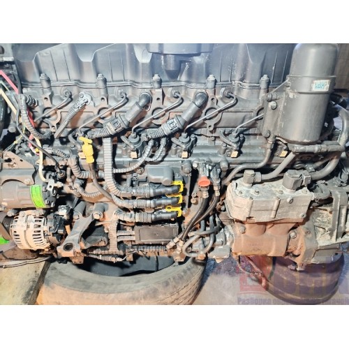 Двигатель в сборе DAF 105 943408 2012г. (без стартера и вискомуфты) MX340U1 (252), 1855960-5