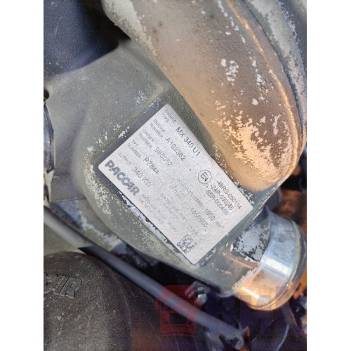 Двигатель в сборе DAF 105 943408 2012г. (без стартера и вискомуфты) MX340U1 (252), 1855960-2