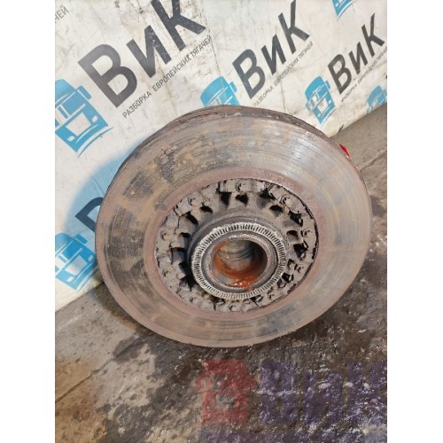 Ступица передняя DAF 105 943408 диск.торм./блок.подш. (136), -4