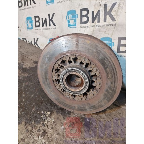 Ступица передняя DAF 105 943408 диск.торм./блок.подш. (137), -2