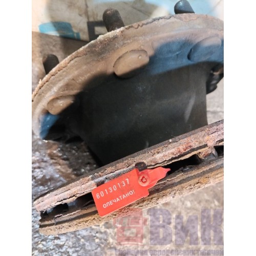 Ступица передняя DAF 105 943408 диск.торм./блок.подш. (137), -3