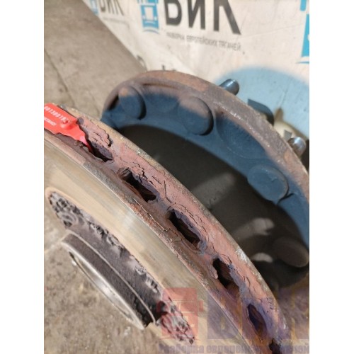 Ступица передняя DAF 105 003323 диск.торм./блок.подш. деф. подшипника (019), -3