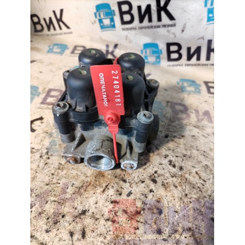 Кран 4-контурный MAN TGX 039293 (обломаны болты) (181), 2134325016-2