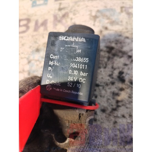 Клапан электромагнитный (соленоид) Scania R 420 155651 (199), 9041011-2
