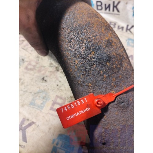 Труба глушителя Mercedes Actros MP4 717724 OM471 LA  от турбины (531), -1