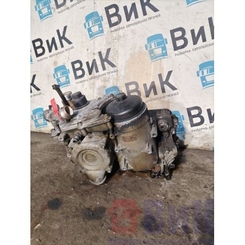 Корпус масляного фильтра-помпы Mercedes Actros MP4 717724 OM471 LA  с датчиком (643), 4721801517