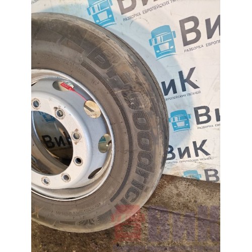 Колесо в сборе 315/70 R 22,5 Mercedes Actros MP4 717724 OM471 LA BFGoodRich 2022г (689), -4