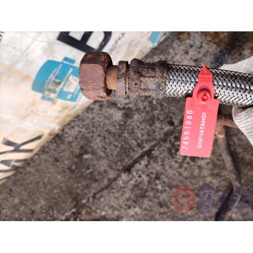 Трубка воздушного компрессора Renault Premium DXI 11 074346 (ржавая) (980), -2