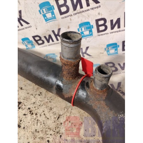 Патрубок охлаждения Renault Premium DXI 11 074346 (ржавый) (981), -2