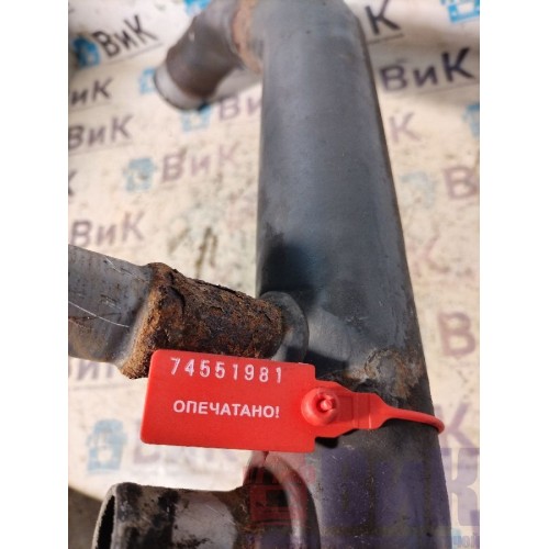 Патрубок охлаждения Renault Premium DXI 11 074346 (ржавый) (981), -3