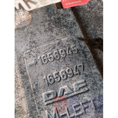 Пыльник двигателя DAF 85 CF 935508 (шумоизоляция с кабины) LH (097), 1658945-2